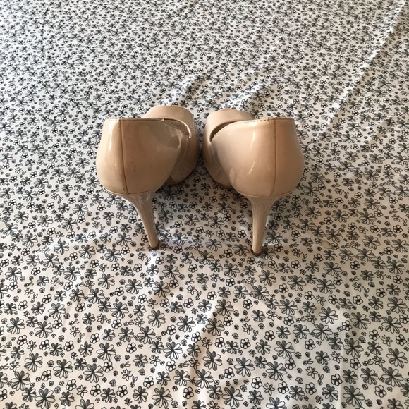 Neutral open toe high heels - Picture 3 of 4